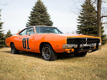 1969 Dodge Charger, General Lee , Iconic car, Dukes of Hazzard HD wallpaper