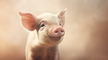 Cute Piglet - Adorable Pig Background, piglet, Animal, pig HD wallpaper