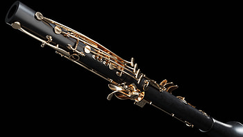 Clarinet's elegance, Mopflop's 3D model, Intricate details, Realistic textures HD wallpaper