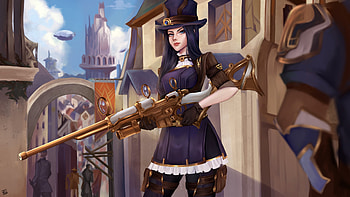 Caitlyn From League of Legends, Caitlyn (League Of Legends), video game, League Of Legends HD wallpaper