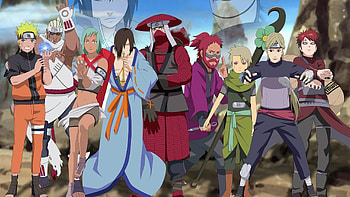 Killer Bee , Naruto character, Rapping ninja, Unique persona HD wallpaper
