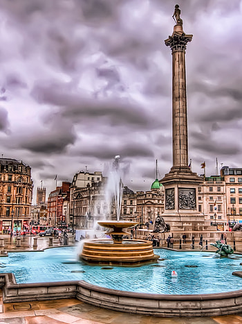 Trafalgar Square, United Kingdom HD phone wallpaper