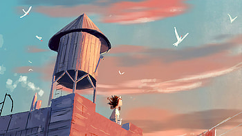 End Of June, artist, artwork, digital-art, deviantart HD wallpaper