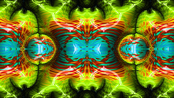 Trippy Psychedelic Fractal, trippy, psychedelic, aesthetic, Abstract, fractal HD wallpaper
