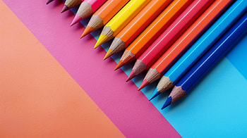 Vibrant Colored Pencil, colored pencil, colored pencils, art supplies, vibrant colors HD wallpaper