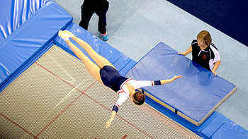 Nigel Rendell, Trampoline gymnastics HD wallpaper