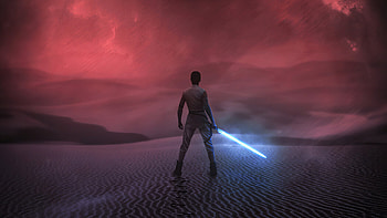 Rey, Rise of Skywalker, , Laptop HD wallpaper