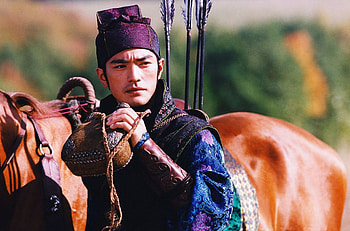 House of Flying Daggers, Takeshi Kaneshiro's charm, Mesmerizing performance, Heart-stopping romance HD wallpaper