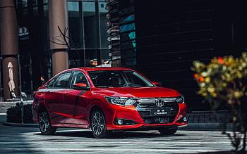 Honda Crider Sport Hybrid, , street, 2021 cars, red sedan, 2021 Honda Crider, japanese cars, Honda HD wallpaper