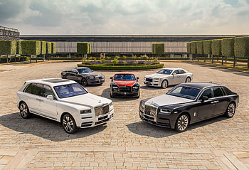 Rolls-Royce Ghost, Rolls-Royce Dawn, Rolls-Royce Wraith, Rolls-Royce Phantom, Rolls-Royce Cullinan, cars collection HD wallpaper