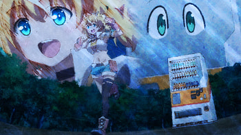 Vibrant Anime : Energetic Characters in Motion, Anime, Reborn as a Vending Machine I Now Wander the Dungeon HD wallpaper