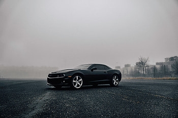 Chevrolet, Cars, Fog, Side View, Chevrolet Camaro HD wallpaper