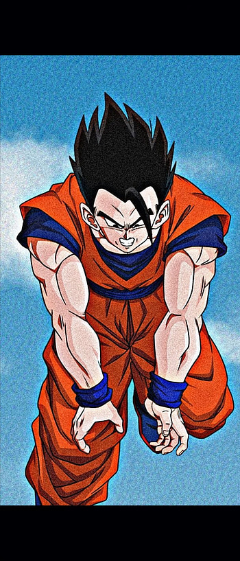 Gohan, art, cartoon HD phone wallpaper