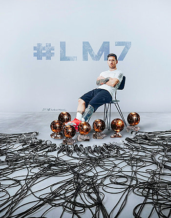 Lionel Messi, Leo Messi, LM7, Leo, 2021 Ballon d'or, Messi ballon d'or, Ballon d'or 2021, GOAT, Ballon d'or winner, GOA7 HD phone wallpaper