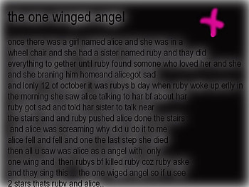 onewing angel, b HD wallpaper