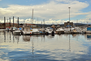 Muelle De Ferrol, Boats, Sailboats, Harbors, Travel HD wallpaper