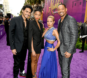 Willow Smith, Supportive family, Aladdin premiere HD wallpaper