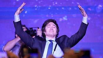 Energized Public Figure, Celebrity, Javier Milei HD wallpaper