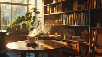 Warm and Cozy Coffee: A Serene, coffee, steam, Warm and Cozy HD wallpaper