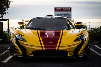 Sports, Mclaren, Cars, Front View, Sports Car, Mclaren P1, Mclaren P1 Gtr HD wallpaper