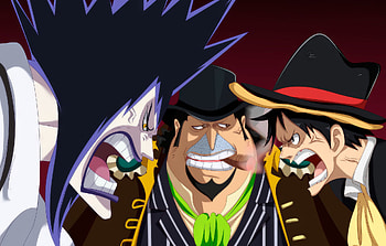 One Piece : Luffy, Bege, and Caesar Showdown, Anime, One Piece, Caesar Clown, Monkey D. Luffy HD wallpaper