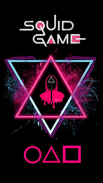 Squid Game, horror, series, games, thriller, popular, colorful HD phone wallpaper