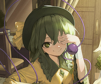 Koishi Komeiji, Koishi Komeiji, Anime, Touhou HD wallpaper