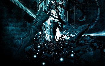 Black Rock Shooter HD wallpaper