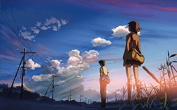 5 Centimeters per Second, Makoto Shinkai HD wallpaper