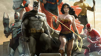 Justice League of America, Superheroes HD wallpaper