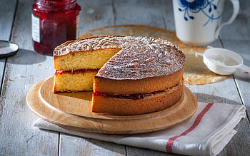 Food, Desert, Jam, Bakery Products, Baking, Pie, Sponge Cake, Biscuit HD wallpaper