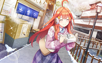 Itsuki Nakano Anime – Quintessential Quintuplets Charm, Itsuki Nakano, Anime, The Quintessential Quintuplets HD wallpaper