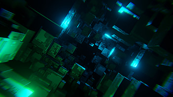 Labyrinth, dark, Abstract, 3D HD wallpaper