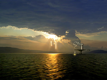 Landscape, Water, Sky, Sea HD wallpaper