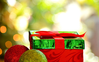 Holidays, New Year, Shine, Brilliance, Holiday, Box, Gift, Present HD wallpaper
