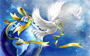 Holidays, Birds, Pigeons HD wallpaper