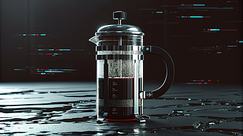Exquisite French Press: Ultra Delight, french press, coffee, brewing HD wallpaper