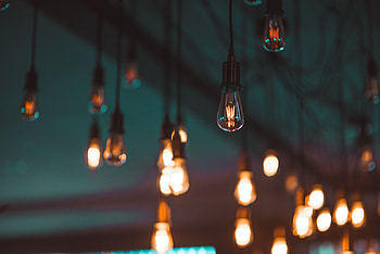 Miscellanea, Miscellaneous, Blur, Smooth, Illumination, Lighting, Electricity, Light Bulbs, Ceiling HD wallpaper
