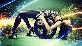 dj lady, dj, music, lady, step HD wallpaper