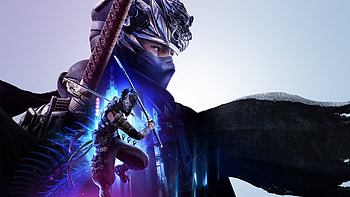 Poster of Ninja Gaiden 2 Black Key Art Banner, video game, Ninja Gaiden 2 Black, Ryu Hayabusa, Ninja Gaiden 4 HD wallpaper