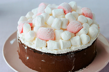 Cake, Marshmallow HD wallpaper