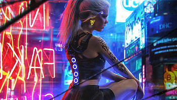 Cyberpunk , Best gaming, Futuristic backgrounds, Top quality HD wallpaper