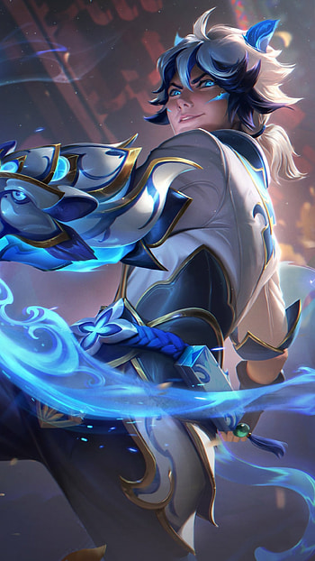 Porcelain Protector Ezreal, video game, League Of Legends HD phone wallpaper