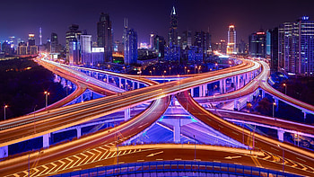 Light Trails, light, graphy HD wallpaper