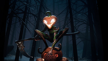 The Pumpkin King , halloween, celebrations, holidays, pumpkin, artstation HD wallpaper