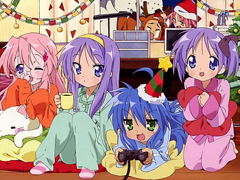lucky star, cool, ainme, anime HD wallpaper