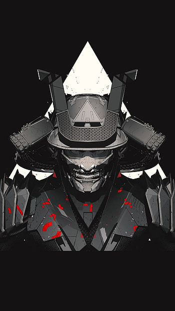 Obsidian Ronin — Fantasy Samurai, fantasy, samurai HD phone wallpaper