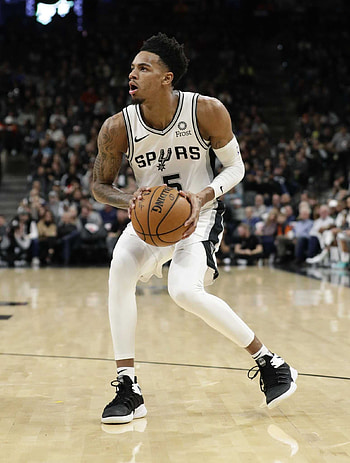 Dejounte Murray, Comfortable return, Starting lineup, San Antonio Spurs HD phone wallpaper
