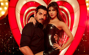 Priyanka Chopra John Abraham In Babli Badmaash, priyanka-chopra, indian-celebrities, girls, desi-girls, john-abraham HD wallpaper