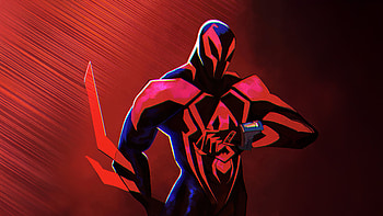 Spider Of Tomorrow, spiderman, spiderman-2099, superheroes, artwork, digital-art, art, deviantart HD wallpaper